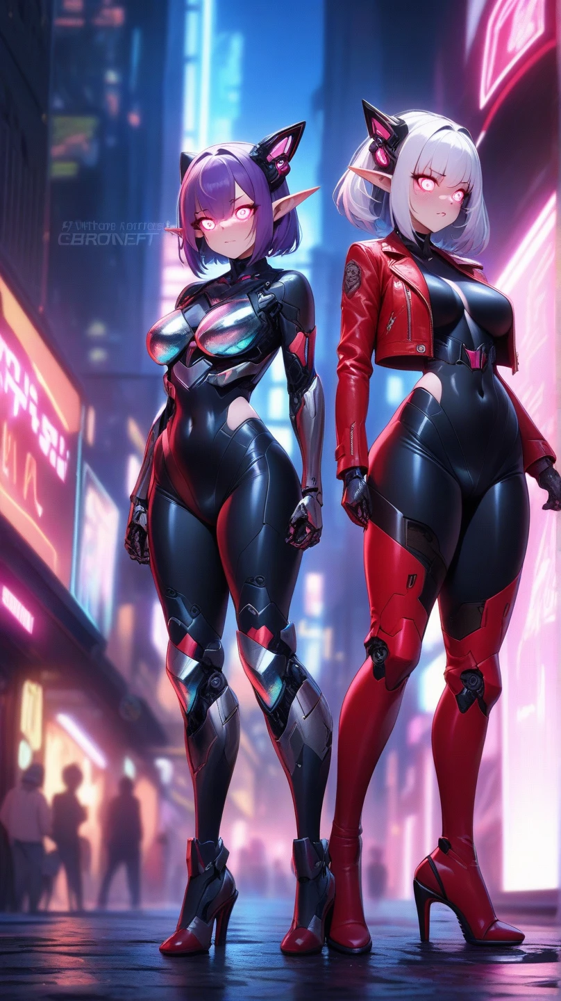 ultra-detailed, Explicit, Beautiful body, Beautiful Nose, Beautiful character design, perfect eyes, perfect face, ultra highres, 4K, beautiful legs, perfect legs, Nice hands, Perfect hand, Masterpiece, Best Quality, Highly detailed, illustration, absurdres, perfect anatomy, street fighter, doll suit, shadaloo doll, dollsuit, expressionless, blank eyes, looking at viewer, red gloves, emotionless, black latex, corruption, mind control, female combatant, full body, hypnotized, unhappy trance, full body suit, ribbed bodysuit, both arms at side, obey, perfect female body, extremely glossy latex, hypnosis, hypnoLora, empty eyes, Mind control device, poses, submissive_pose, Slave, standing straight, standing, standing at attention, hat, necktie, belt, latex, ribbed bodysuit, thigh Highs, garter belt, Fighting Stance, extending the right arm from the shoulder into the air with a straightened hand, military, thigh boots, black pantyhose, (((pixel-perfect, detail-perfect))), multiple girls, thousands of girls, millions of girls, clones, identical sisters, neat rows of sisters, neat columns of sisters, sisters standing in formation, sisters in background, saluting, salute, military saluting, matching outfits, rippernormal, purple hair,short hair,multicolored hair, red eyes,head-mounted display, Girls' Frontline, group picture