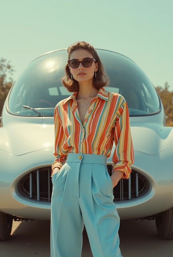 Women's fashion in the 1960s was full of vitality and change,This is a time of great change in the fashion industry。Here are some of the characteristics of women's fashion in the 1960s:
The rise of the miniskirt:One of the most significant fashion trends of the 1960s was the popularity of miniskirts,By designer Mary Quant(Mary Quant)popularize。This short skirt has become a symbol of young women,Symbolizes and。
Bright colors and patterns:The clothing of this period often used bright colors、Bold colors and patterns。Popular colors include lemon yellow、Bright orange and royal blue。
Geometric and futuristic style:With the advent of the space age,Futuristic style begins to influence the fashion industry。Clothing design began to adopt more geometric shapes and clean lines。
Popular accessories:The accessories from the 60s are also unique,Includes plastic earrings、Large frame sunglasses and low heels。Short and voluminous hairstyles are also popular。
Pop Art Influence:Pop Art had a profound influence on fashion in the 1960s,This is reflected in the bright colors and graphic designs on the clothing.。
Trousers become women's daily choice:Although trousers have existed in previous eras,But in the 1960s,Women began wearing pants more often,This is becoming more and more common in the workplace and in everyday life.。
Simple and high waist design:With the development of the 1960s,Clothing design began to tend to be simple,At the same time, high-waisted pants and high-waisted skirts became popular。
Makeup and Hairstyle:Makeup in the 60s emphasized the eyes and lips,Trendy lashes and bright lip colors。Hairstyle,Short hair and bobs are very popular。