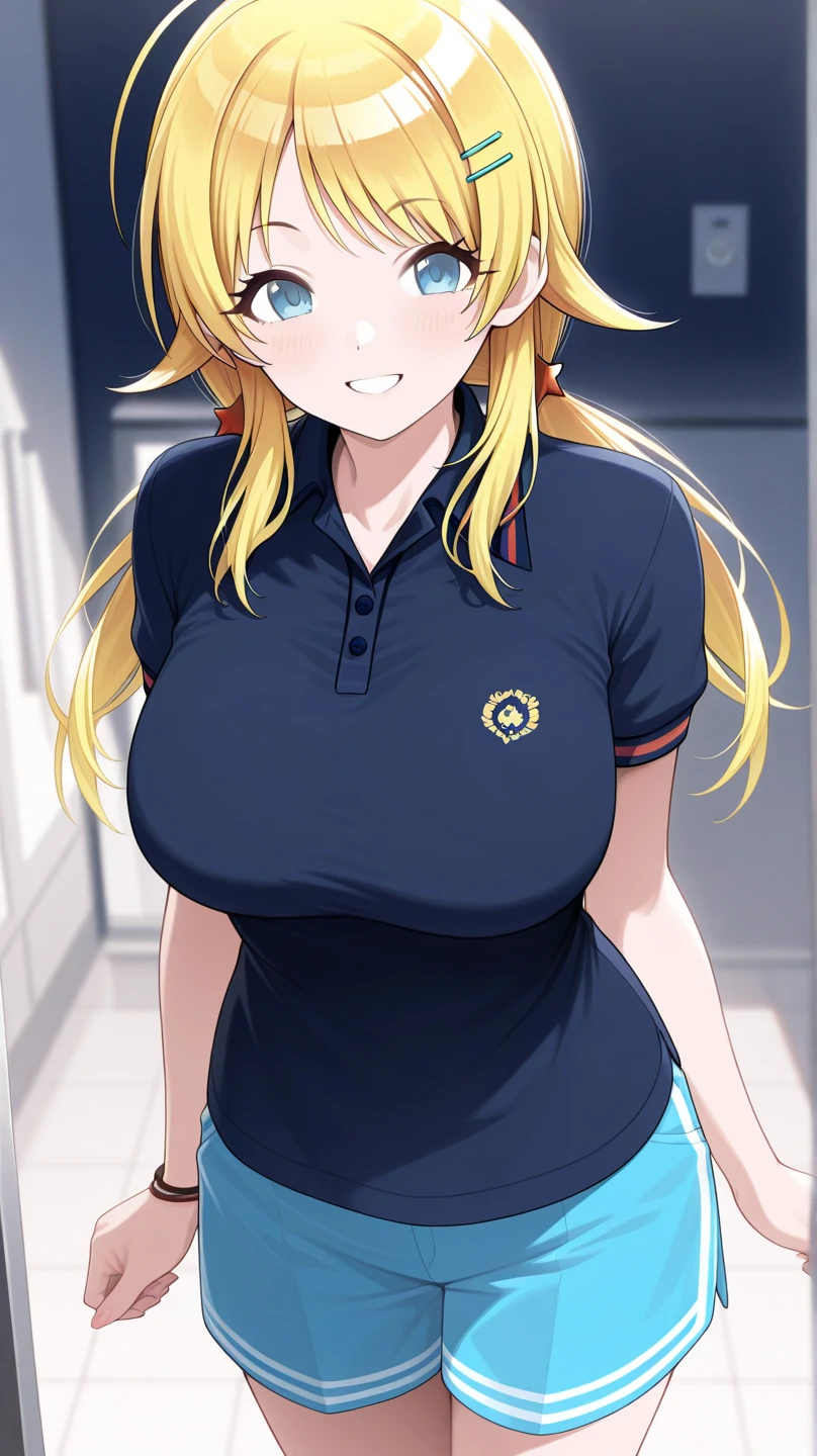 erina nakiri with big in tee shirt