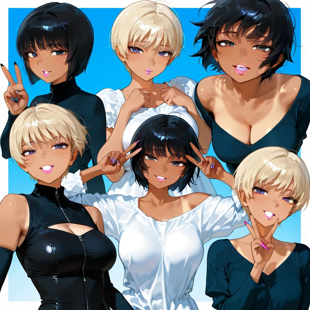 Manga l'empire des cinq ???? et blanc personnage multiple
