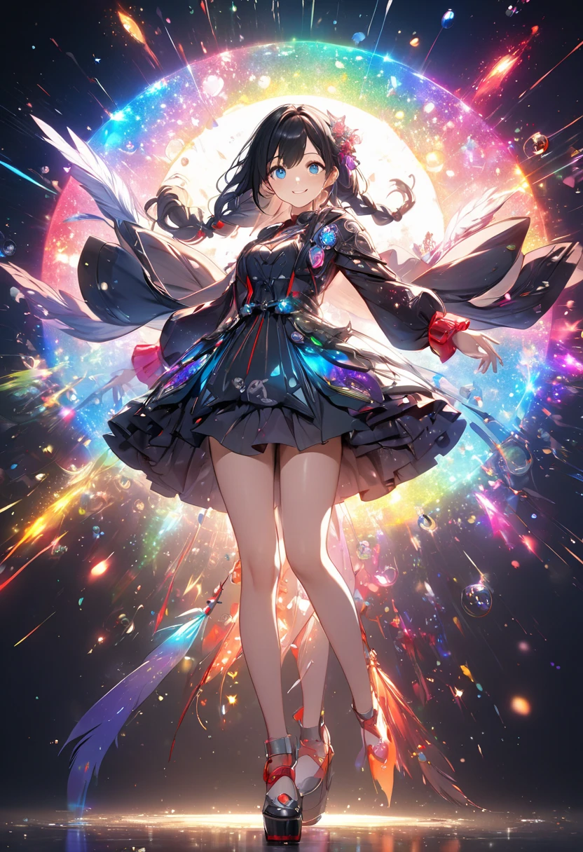 (whole body),Sailor Saturn, purple Sailor collar, Sailor collar, Sailor Warrior Uniforms,Elbow Handbag，Braided knee-high boots，Gold tiara on forehead, Tomoe Hotaru, space, silence_sword,, (masterpiece:1.2), (Highest_quality:1.2), (Ultra_detailed:1.3), 8k, very_clear, Breaking Dynamic Shots，Kung Fu Pose，Highestquality, High resolution, unity 8k wallpaper, (shape:0.8), (Beautiful and fine grain:1.6), verydetailedな顔, Perfect Sentence, detailedなCG, (Perfect hands, Perfect Anatomy),Thick thighs, Place one hand on hip，Squat，Spread your legs，Dynamic Angle, (From behind,I had already finished, Remember),Looking down，From below，