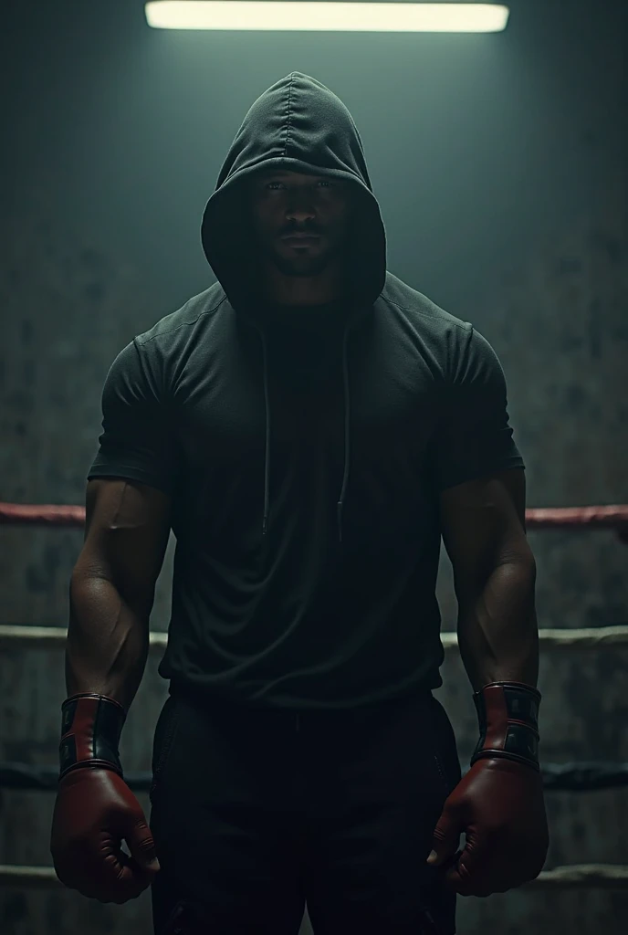 Create a boxer without showing his face