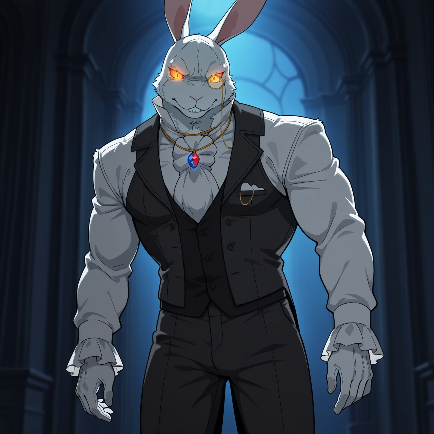 Or you can describe the character this way White Rabbit , RabbitDMC ...