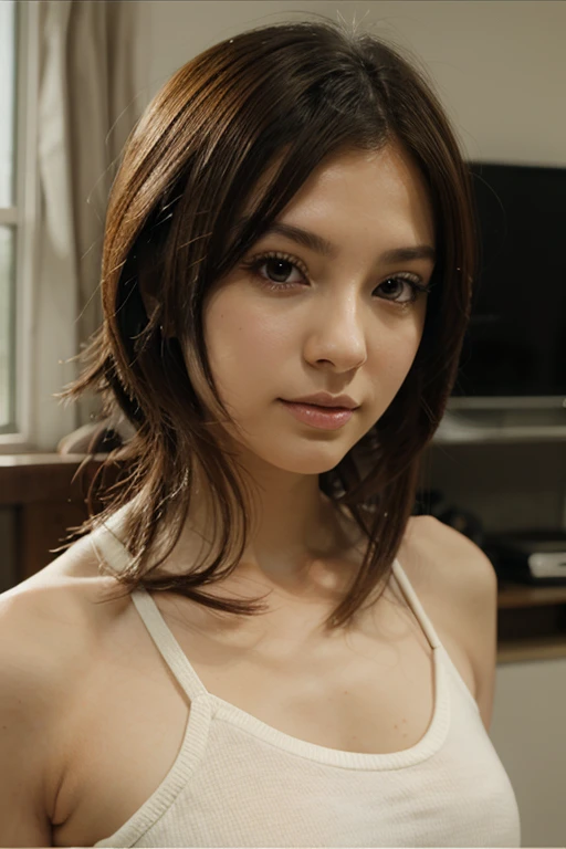 piece
((highest quality, 8K, masterpiece :1.3)), sharp focus :1.2, beautiful woman with perfect figure :1.4, naked woman、(wet hair).Slender and toned body、thin abs :1.2, ((dark brown hair, :1.2)), pink nipples、small areola,(Get on all fours on your elbows and knees),stick your ass out,Highly detailed face and skin texture, fine eyes, double eyelid、beautiful naked woman、erotic face、sexual expression、spread your legs wide、Close your eyes tightly、open your mouth wide、A painful look、being attacked by a man、spread your legs wide、A very thick penis is inserted into the anus、close your eyes tightly、I'm in pain because it's so big、I'm gasping because it feels so good、I'm sweating all over、So that the whole body is visible、Seen from behind at an angle
