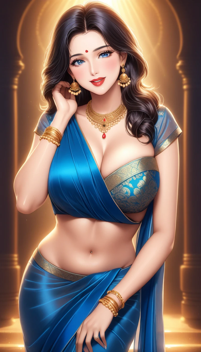 Smiling minchen, mouth closed, balanced eyes, (Best Quality Detail: 1.2), Realistic, 8K HD, Ultra-detailed, High Quality Texture, Intricate Detail, Detailed Texture, Fine Detail, High Detail, Very Detailed CG, Delicate Beautiful Delicate Face, (Delicate Beautiful Delicate Eyes: 1.32), Very Bright Lighting, Ray Tracing, (A Beautiful 25-Year-Old Cute Japanese Lady: 1), Proud, Tall Feminine, Beautiful Legs, Glowing Eyes, Blush, Very White Skin, Perfect Body , Silver Tight Bra,((((gigantic breasts, cleavage, skindentation)))), [Brown Skirt]: 1, Stockings and suspenders: 1.2, long hair, short pink skirt, comfortable living room, sun, hands open, earrings, necklace, model, looking at the audience, standing pose, from the side, dynamic pose, front,((((gigantic breasts, cleavage, skindentation))))