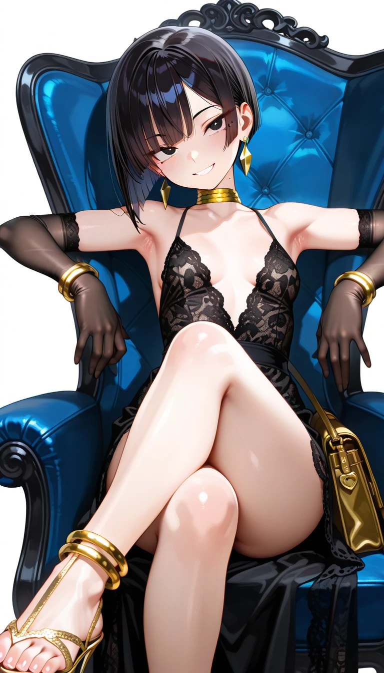 ((highest quality)), ((masterpiece)), (be familiar with), anatomy, Perfect body, Perfect Face, nsfw, (pubic hair), vaginal, sex, spread pussy, Pussy juice, Ecstasy face