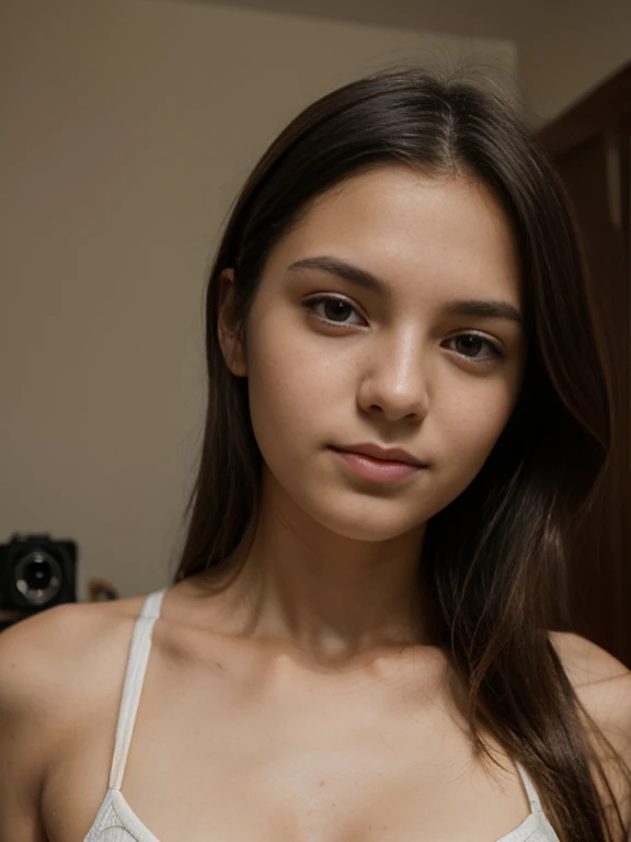 a close up of a woman bent over in black bikini posing for a picture, 20 year old female model, gorgeous young model, sexy look at the camera, fit pic, beautiful body and face, tiny black bra, flat chested, very sexy pose, she is about 13 years old, 18 years old, sexy body and face, sexy pose
