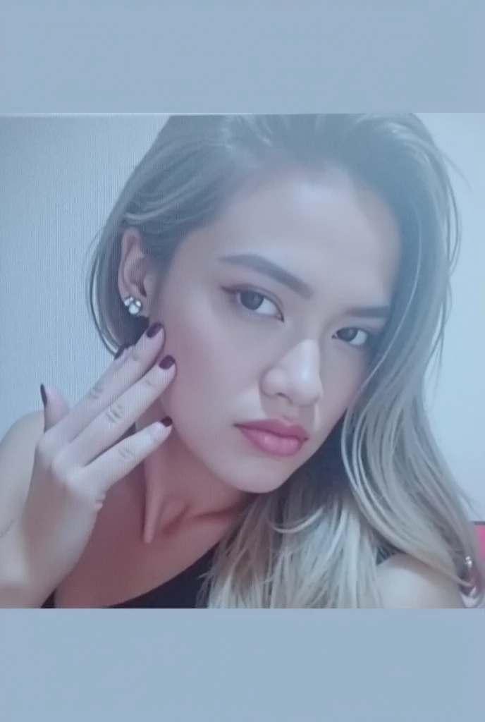 Melhor qualidade, obra-prima, ultra alta res, (fotorrealista: 1.4), foto crua, 1girl, cabelo castanho, olhos castanhos, olhos e rosto detalhados.