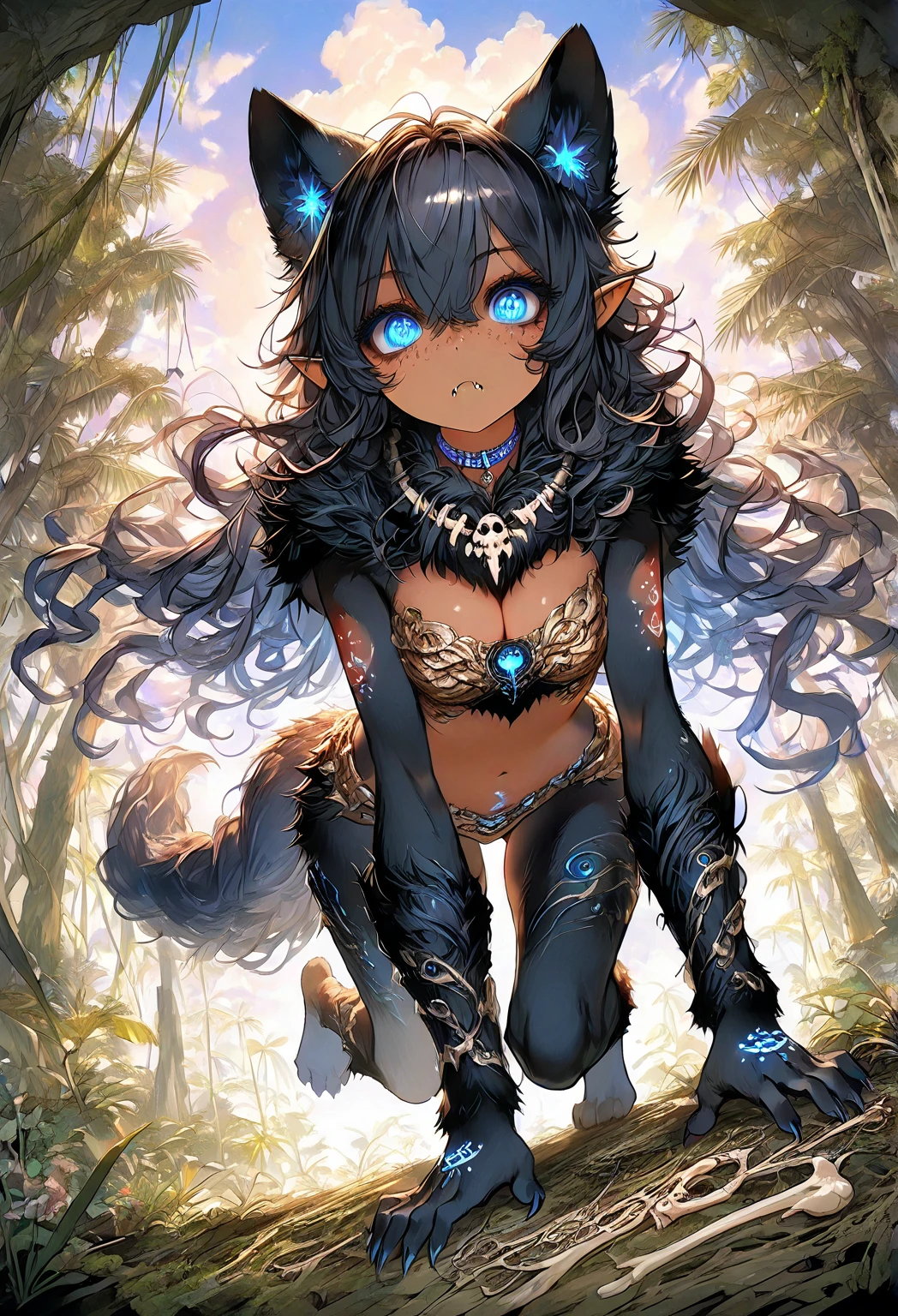 ((beautiful and detailed))) chica adolescente 18 years, (((18 years))) high definition 1:1(((hembra))) ((Anthro)) zorra, (((blue body)))Ross Tran, por Ruan Jia, por zaush, por Foxovh, cinematic lighting, seductor, zorra, Vista de cuerpo completo,((cuerpo completo)) cabello desordenado, ((cabello rojo)), (cola turquesa), Ojos azules detallados, pose sumisa, Vista desde abajo, Vista lateral,(heart-shaped pupils) ((shy and timid)) detalladas, (8k la mejor calidad, obra maestra ) posando, Muy bien, Lindo, smalldetailed, shy and seductor posture arching back down so that we can see her, vestimenta arabe((habitacion linda)) detalllado 1:1, cuarto de noche, horario nocturno, habitacion nocturna, atardecer