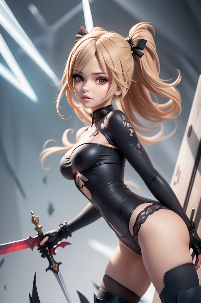 1girl, gorgeous, (dynamic pose:0.8),(full body shot), top model, bang, fringe hair, hime haircut, blond hair, amber eyes, small breasts,doing pole dancing,sexy pose, fractal art,naked