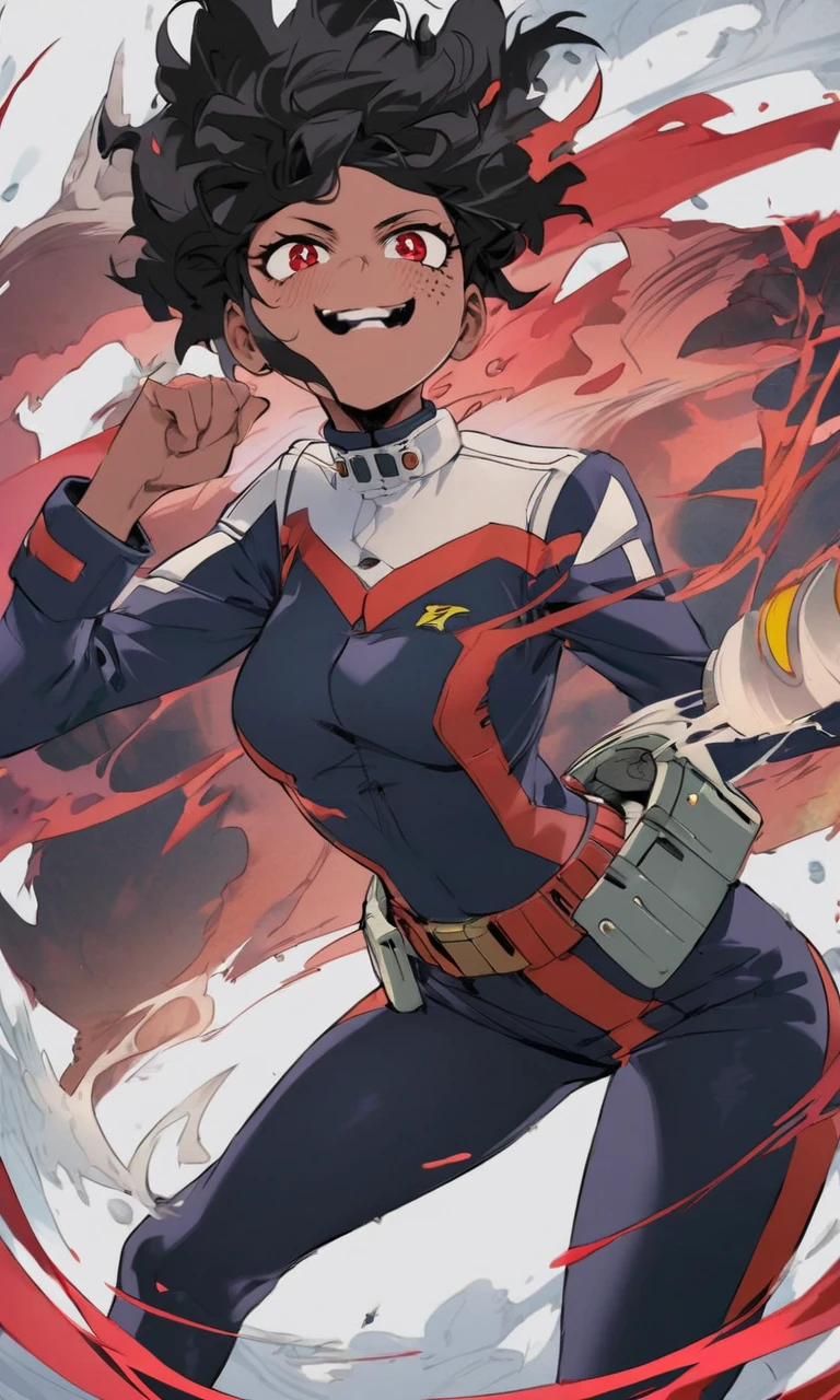 Anime character with open arms
