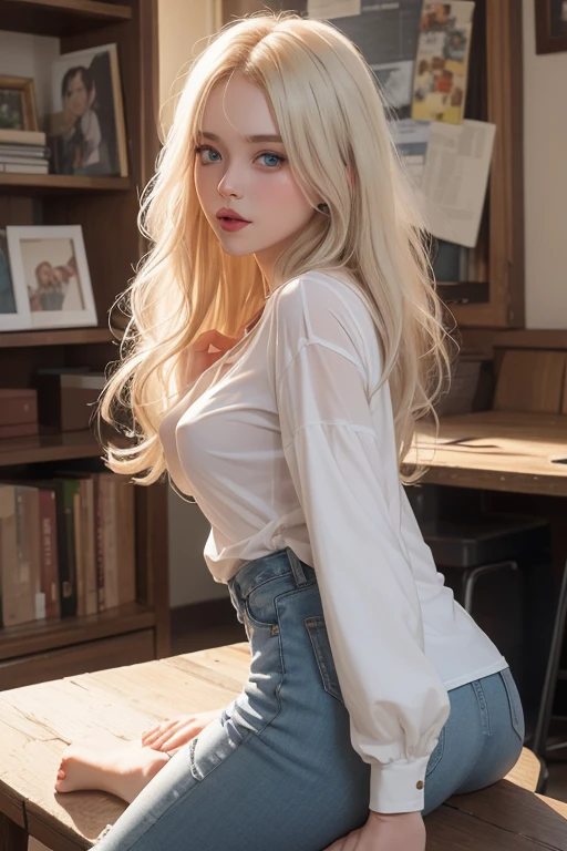 night scene、illumination、blue eyes、blonde、Full body photo、Sexy Face、Slicked back hair、、 Complete look、(((masterpiece)))、((Highest quality))、((超Realistic))、Mature woman、Mature woman、perspective、Very detailed、The perfect temptation、Best image quality、Fine-grained image quality、beautiful、Europe, woman, French, woman Italian, Italian, smile、blue eyes、jewelry, blue eyes, Realistic, High resolution, Glowing Skin, (Detailed face),jewelry, , night, blonde, Wavy Hair,attractive appearance, smile,White long sleeve button up blouse_Brown pleated mini skirt、light,Tyndall effect,Outdoor,cloud　Ahan、Ahan、Ahanクリトリスバイブレーター刺激、pussy squirting.Uncontrollable orgasm、Uncontrollable orgasm、