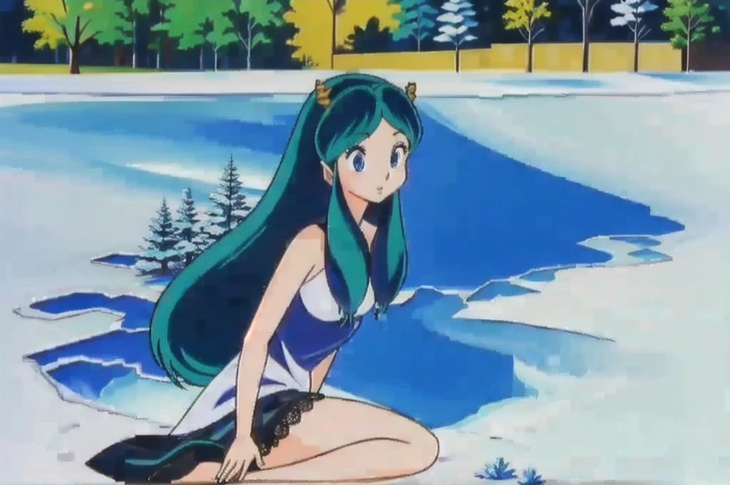 Wear a bikini,Hatsune Miku sits on a swimming ring in the sea,Holding a drink in your hands