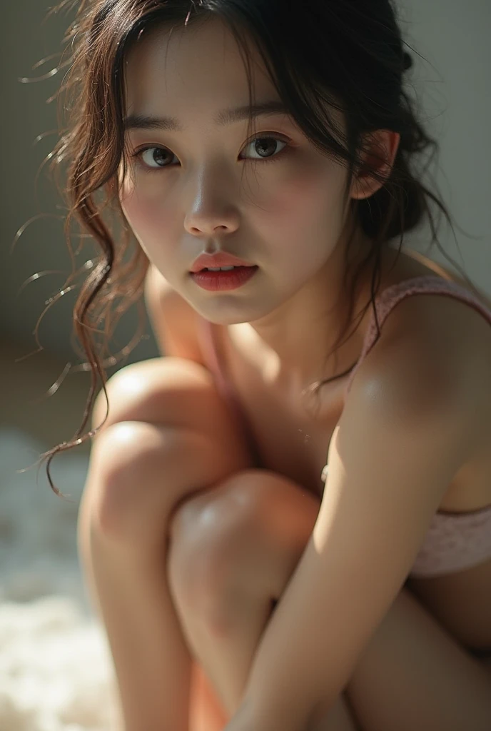 Japan teenage girl、 cute、((Highest quality、8k、masterpiece:1.3))、sharp(Cute face like an idol, sister, nude, sex, full body shot, spreading pussy, pussy, girl, legs spread )Focus:1.2、Ultra HD、Highest quality、masterpiece、Natural soft light、Upper body