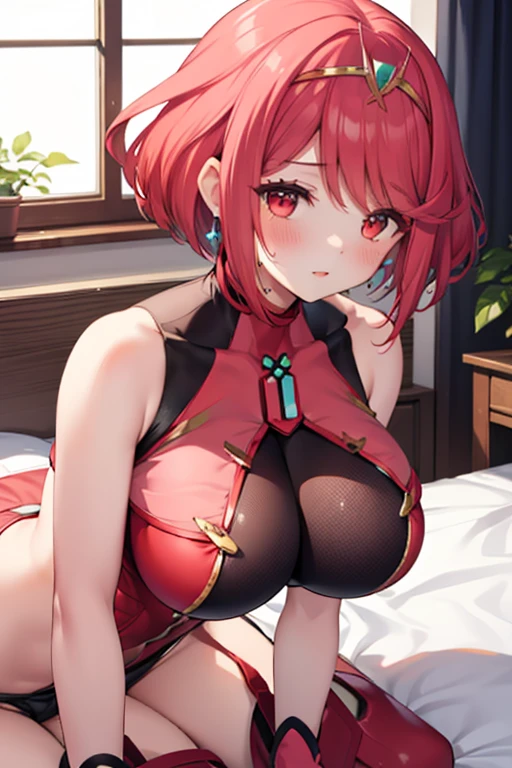 1yae miko, large breasts,clothes in mouth, cleavage, navel, t-shirt, ((bra)),clothes lift, shirt in mouth, skirt, lying, full Body,sexy body,sitting