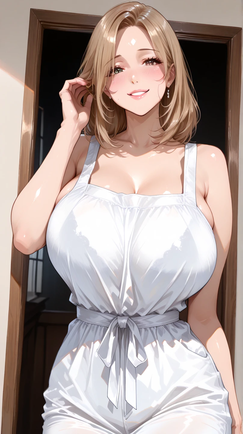 A girl pointing to her forehead, Masterpiece:2, Top Quality, high Quality, Very Detailed, ultra High Resolution, super High Resolution, Beautiful Detail, Dynamic angles, perfect lighting, 8k, Animation Style, cartoon style, game cg, sfw,
