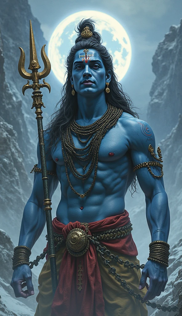 Lord Shiva Realistic Image