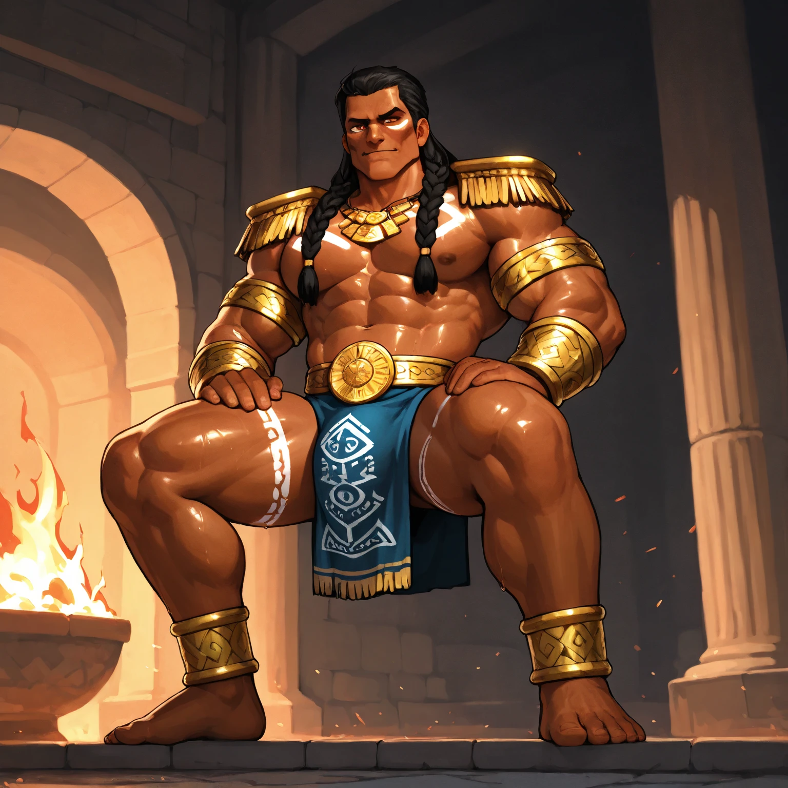 A man is cornered by a minotaur. Scrapes. Bruises. Blood. Bleeding skin. skin to hide. Bull fur. Labyrinth. The man looks in horror as he turns into a Minotaur. Minotaur. Hypnosis. Mind control. Brainwashing. Hypnotized. Growing muscles Hyper muscles. Big biceps. Big triceps. Big traps. Broad shoulders. Thick massive pectorals. Growing bull horns. Bull tail. Feet to hooves. Merging toes. Tattered clothes. Loincloth. Bulging crotch. Hyper muscles. Hyper crotch bulge. Massive crotch bulge. Man cries, "Somebody help me! Help me! I'm not--I don't want-- I ... I ... MMmmmmmmMMMRRROOOOOOOOOOOO!" bull bellow. Bull fur. Hoof hands. Bull muzzle. Sweat. Sweaty. Dirty. dull bovid eyes. Minotaur assimilation. Instinct. Corruption. Conversion. Dumber.
