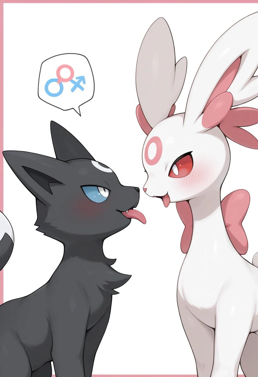 1boy, 1girl, score_9, score_8_up, score_7_up, score_6_up, score_5_up, score_4_up, source_furry, kemono style, Anthro girl, raven  tita short purple hair, she is an Anthro white rabbit girl, long white rabbit ears, bunny tail, furry white bunny girl, bunny snout, pink bunny nose,  (furry white furred body, fluffy body):1.4, naked, ob, liche is licking faceless human males cock, side view, si background, human name is cropped out, looking up at male, his penis engulfed in a purura