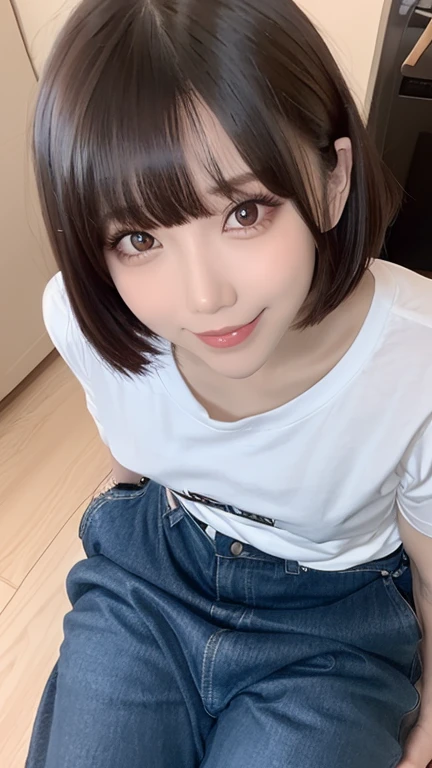 closeup shot , Best picture quality (8K, high resolution, Masterpiece: 1.2), super detailed, 215 Short Hair, 16-year-old woman,
situation: Scene of observing animals at Asahiyama Zoo in Japan。
clothing: Casual T-shirt and shorts、Sneakers on your feet。Wearing a cap、Hair in twin tails。
angle: With an animal exhibit as a backdrop、Shooting from the side。Looking at the animals through the glass、A close-up of a dog reaching out to an animal。
Close-up of face
, random cute pose ,big eyes ,Puffy eyes , Heart Pupil, blush , huge shy smile , salute