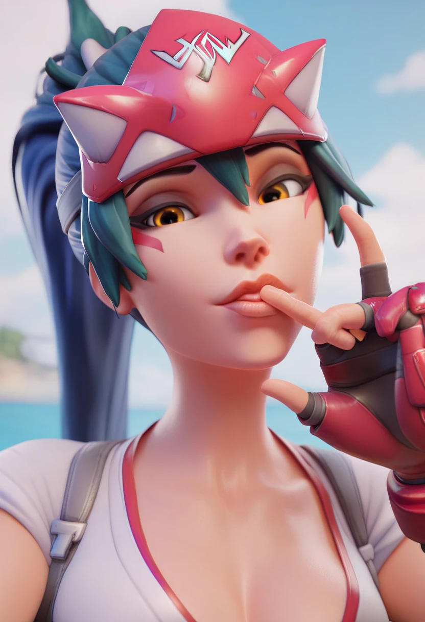 akali pov blowjob, deepthroat, looking at camera