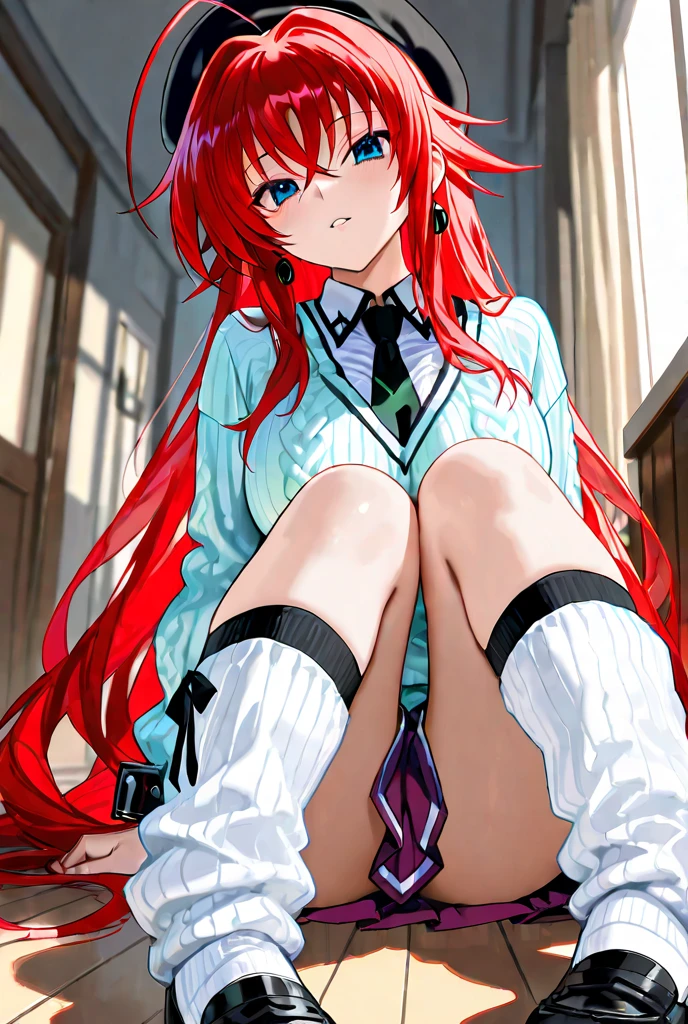 pieces fly、masterpiece、highest quality、Super detailed、High resolution、High resolution、8K portrait、Unity 8k壁紙のHigh resolutionCG、unity 8k wallpaper、cute:1.5、:1.5、Highly detailed CG unity 8k wallpaper、realistic、real person、cute、 portrait photography、shiny skin、High resolution、(Vermillion semi-long hair:1.2)、(16 years old:1.2)、(1 girl)、(Alley:1.6)、(school uniform),perfect face, seriously, (blush:1.5),(((clothing lift:1.5))), (midium breasts:0.8),(((I have nipples))), Detailed description vagina,show vagina,spread legs,spread ,((Orgasm in the vagina:1.7)),((M-shaped spread legs:1.3)),((knees up:1.5)),(spread legs:1.5)),(star hair ornament:1.2)