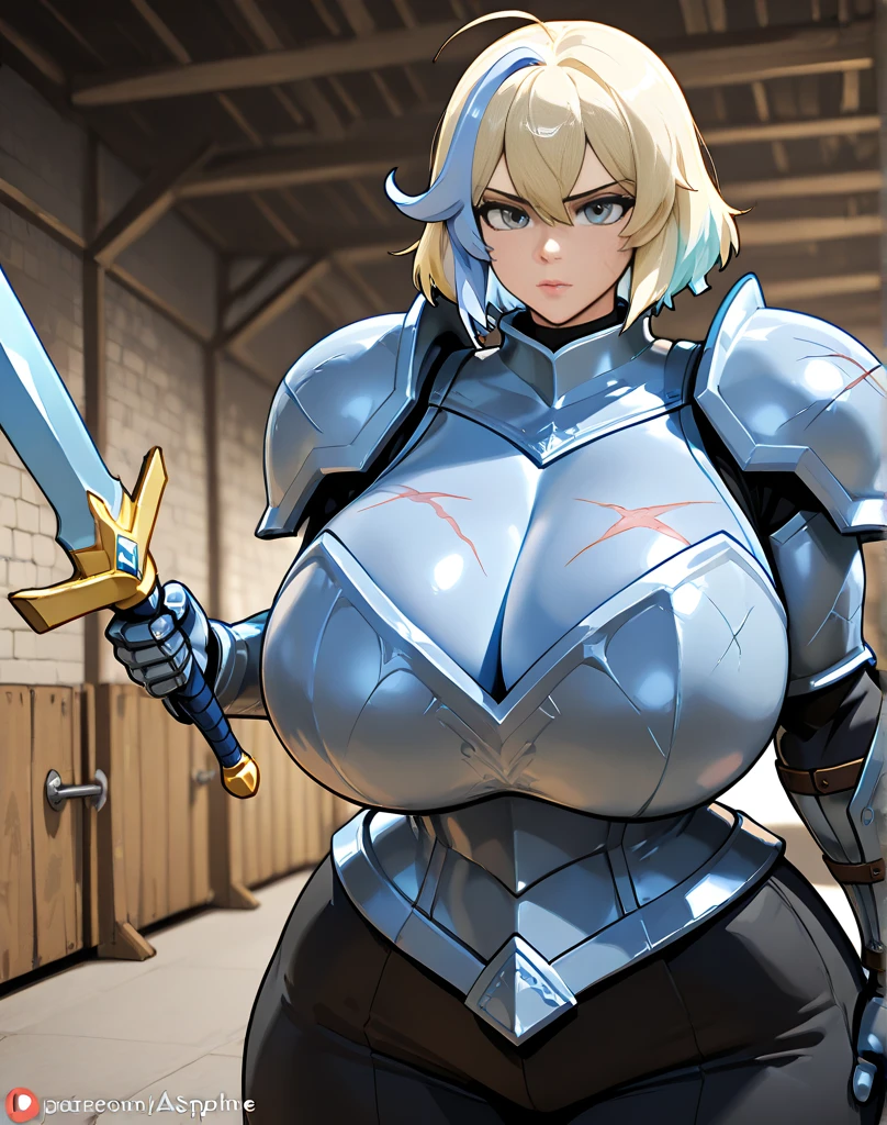 (Highest quality:1.3), Artoria Pendragon by Gate, ((Ahego)), Big Breasts, Cleavage, Fascinating, sexy face, sexy, Curved body, big ass, big , (Bodysuits), (graduate School), Grin、With a creepy smile, A smile with downturned corners