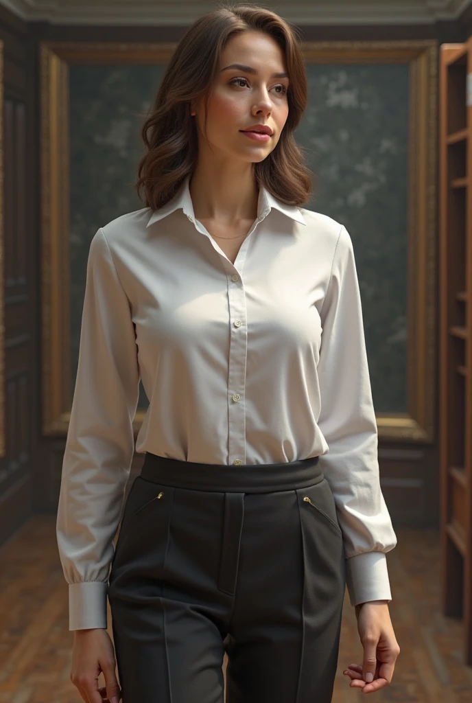 CaitrionaB_SoloTI_v1,
(A chic pencil skirt in a sophisticated hue, paired with a crisp blouse for a professional yet elegant ensemble:1.1), ((In a sleek office lobby, surrounded by sleek furniture and the soft glow of modern lighting:1.2)), (seductive), photorealistic, masterpiece, high quality, artistic, unique, award winning photograph, professional, 8k, RAW photo, best quality,flattering, (cinematic:1.3) shallow DOF, depth of field,sharp focus,
<lora:add_detail:0.8>, PA7_Portrait-MCU,