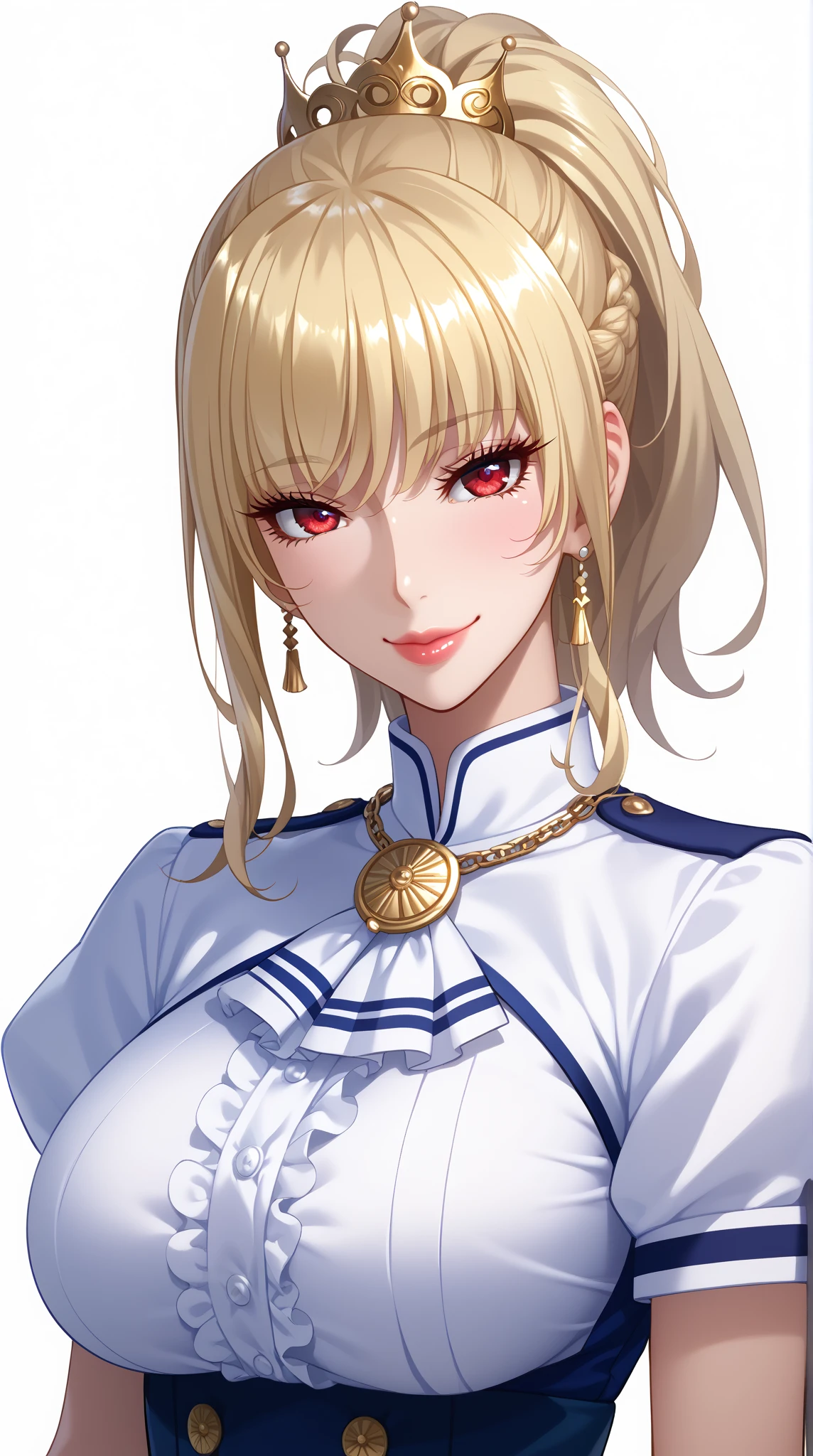 Saber big breasts business suit noble outfit