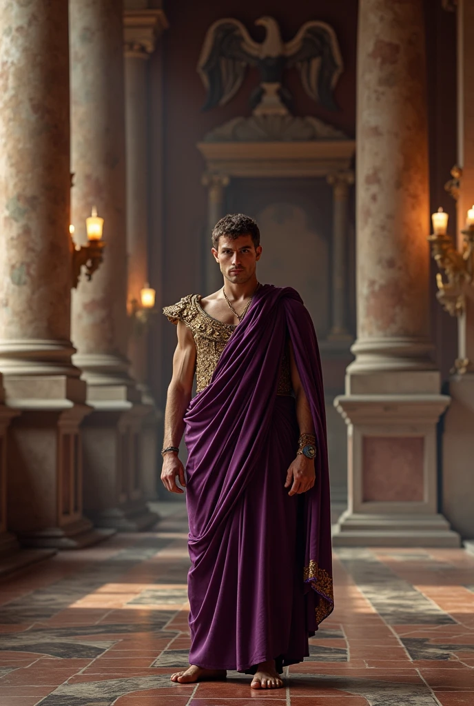 Tom cruis in roman king mass getup