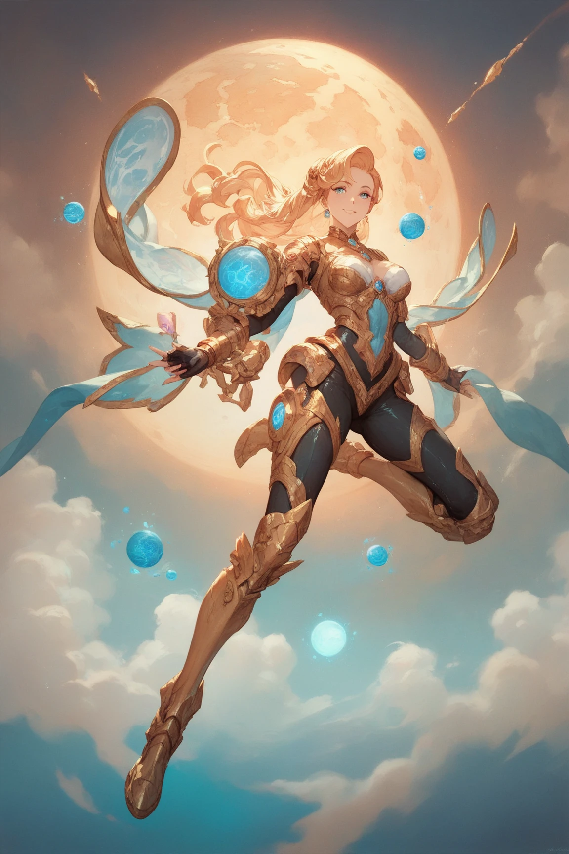 a close up of a AVRIL LAVIGNE with long blonde hair and blue eyes, detailed digital anime art, artgerm on artstation pixiv, digital anime illustration, artgerm. anime illustration, fantasy art style, alphonse mucha and rossdraws, artgerm. high detail, extremely detailed artgerm, anime fantasy illustration, digital anime art, beautiful anime art style, chromic aberration, action packed,light placement art, luminism, maximalism, intricate complex painting matrix, ultra high contrast, detailed busy painting matrix, wide angle lens, bioluminescence, bouncing lighting, intricate reflections, best shadows, best lighting, best postprocessing, artistic filters, ambient occlusion, romanticism