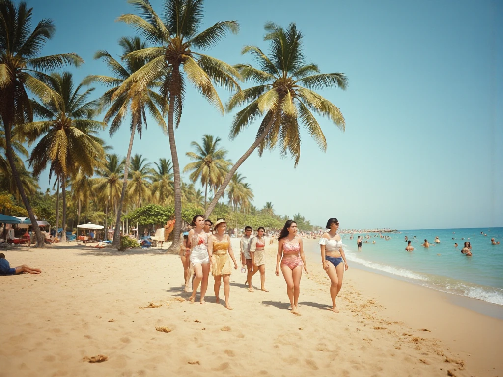 (masterpiece), best quality, ( full natural Bod)y und skin, (8 girls in bikini together in one photo) (8 different european Girls) on Spirit, best photo, from a number of (8 Girls), wear beachware, (the colors farblich
