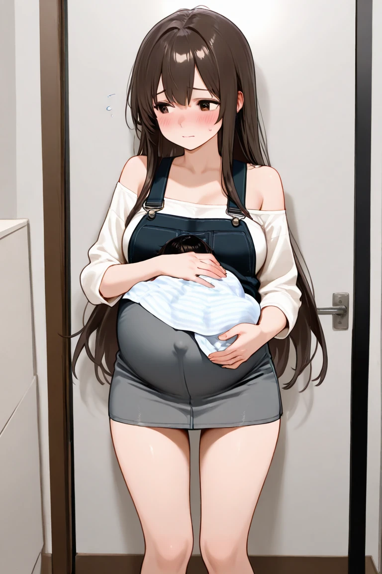 solo female, mature woman, 2d anime, high res, high quality, best quality, fashion, elegant, princess, pregnant