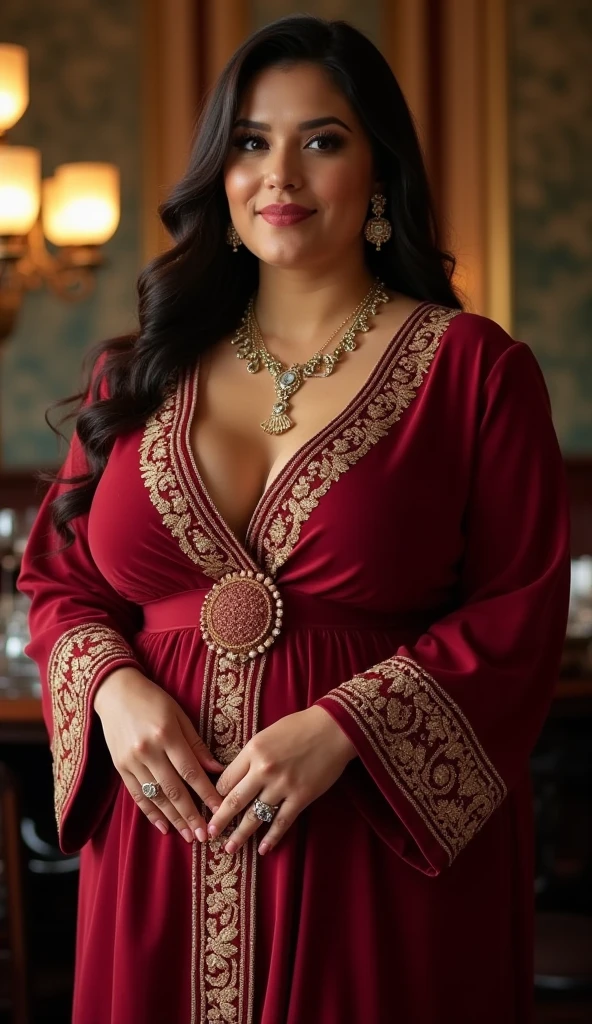 ((girl outdoor, luxurious outdoor city, luxurious place,), 
(((Full body shot))), (elegant standing position, straight standing pose,), (looking at viewers, front view, front view), (masterpiece, hyper realistic, hyper detailed, photoshop, photorealists), 20 years old lady, 16k, FHD, UHD, high quality pictures, extremely detailed, candid brightness, candid shots, (iconic picture shot, perfect brightness, perfect contrast, perfect colour), (pretty face, iconic face), (detailed face, detailed eye, detailed lips, detailed neck, ultra realistic face, ultra realistic eye, ultra realistic lips), (attractive hair style, beautiful hair style), (sagging perky breasts, perfect rounded breasts, attractive breasts), (attractive body figure, perfect body figure, perfect figure, curvy_figure, hourglass_figure, wide hips), (embroidery High heels, fancy high heels),  (Indian goddess, goddess), 
((Fancy embroidery maxi, ruffled maxi, maroon maxi, fancy maxi, ruffled maxi, flared maxi, dense flared ruffled maxi, fancy sleeves, iconic maxi, luxurious maxi, masterpiece maxi)). , ,
