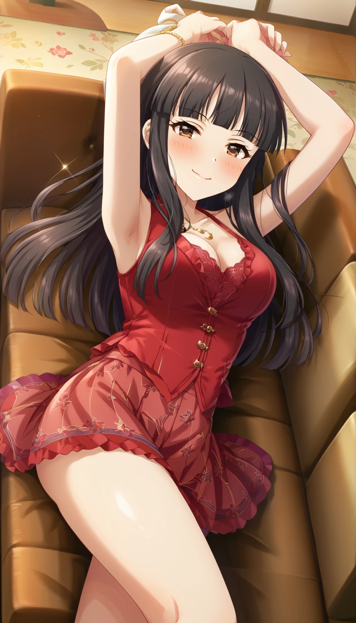 {Best Quality}, {very aesthetic}, {Ultra-detailed}, {Best Illustration}, girl, (nude), Bedrooms, Spread , Spread legs, Ashamed, red blush, cum in pussy, huge tit, lyin in bed, Semen all over the body