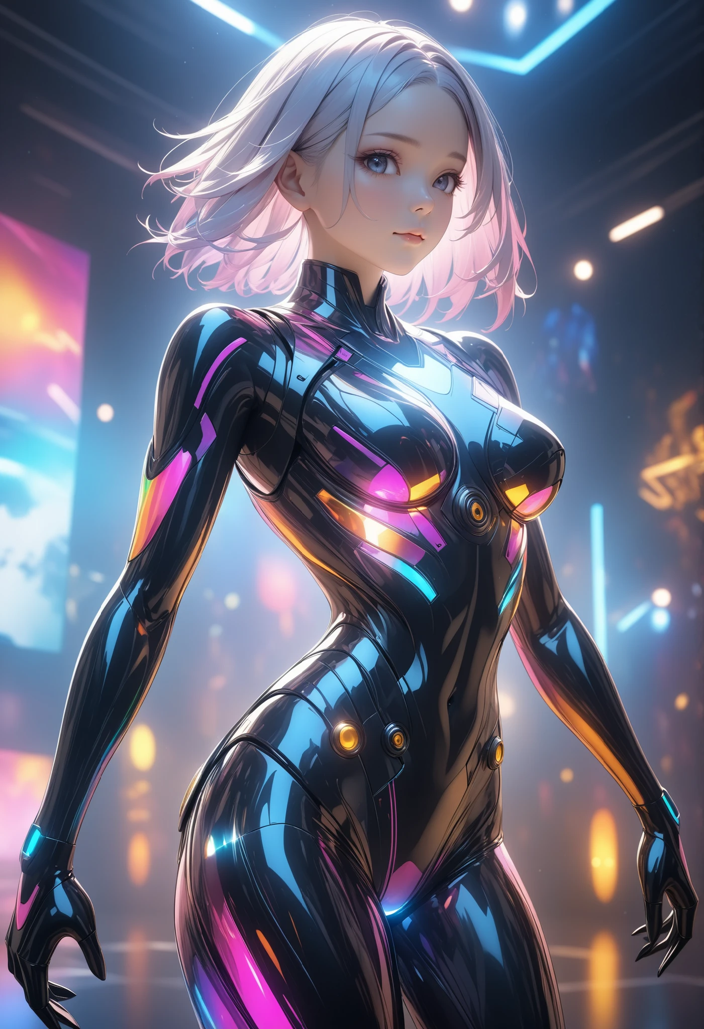 high quality, 4K, 8K, Superb Realism, Extremely Fine, Photorealistic, Photo shoot, high resolution, Physical Based Rendering, Clear Focus, Studio Lighting, vivid colors, bokeh,
Anthropomorphic Smartphone, Cyber Warrior "hzkchin",
elaborate design , Soulful Expression, Natural Gestures , Metallic, Futuristic texture, abstract background, fantastic atmosphere, Mysterious Light