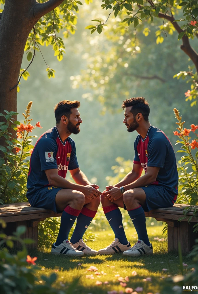 Indian gay couple kissing in school, wearing shorts socks with short sleeves shirt