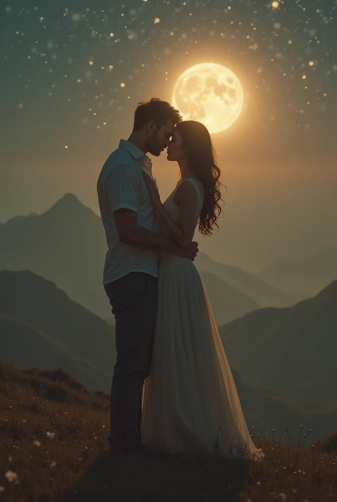 Imagine a couple deeply in love, spending a beautiful night under the stars. They are free to fly in the sky that is so beautiful today, full of stars and with the full moon reflecting their faces. They enjoy the moment and think about their future together. When the sun rises, they love each other again and call their friends to tell them they are dating and will get married next week. They don’t care about what people say because they want to be remembered together. This is nobody’s problem but theirs. They let it happen because it’s worth it and it has to be with each other.
