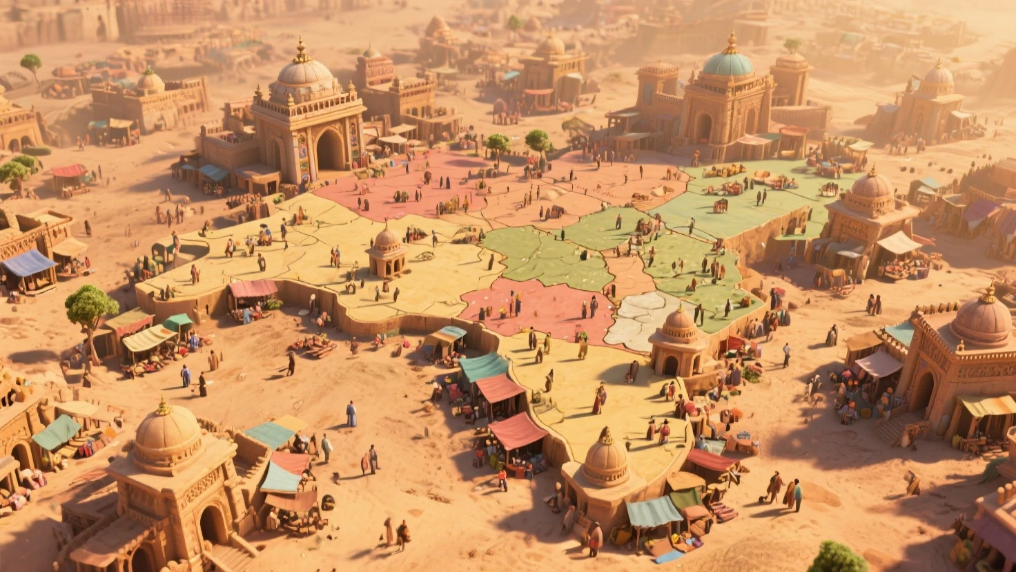 Masterpiece, digital artwork, A renaissance fair in Mars, renaissance village, people , crowd in renaissance fair, Mars background, highly detailed, intricately detailed, dynamic volumetric lighting, illustration, vibrant colors, global illumination,