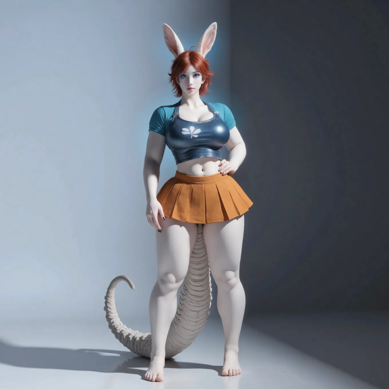 <lora:GadgetHackwrench_v1.0-000001:1> GadgetHackwrench with ears and long mouse tail
fullbody,, masterpiece, highres, photorealistic, best quality, perfect lighting, adult, mature, female, 1girl, 8k, realistic, photo-realistic, ultra-detailed, fullbody