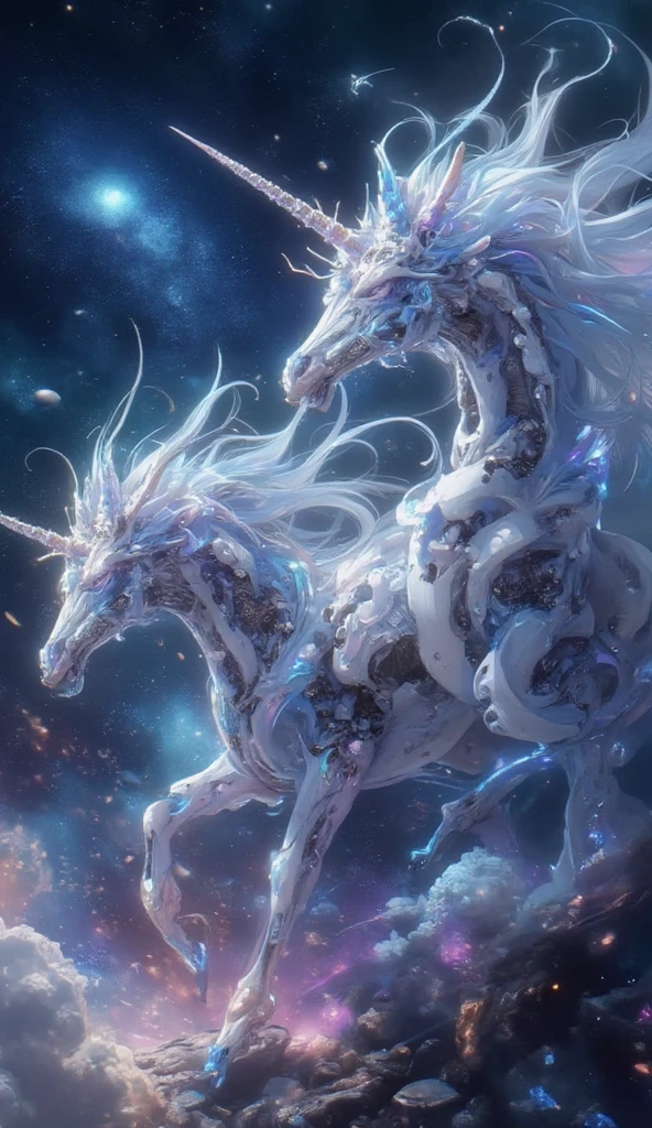 fantasy00d, unicorns, Fine, <lora:fantasy00d-000015:1>