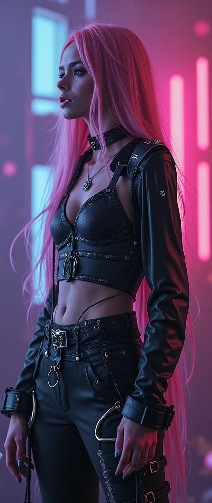 uma mulher com hair green e tatuagens, cyberpunk woman anime woman, pants, Beautiful angry cyberpunk goddess, cyberpunk artstyle, cyberpunk anime digital art, cyberpunk anime art, Arcane, portraite, cyberpunk anime art, cyberpunk themed art, cyberpunk dark fantasy, arcane style, 1 girl, stars tattoo on arm, asymmetrical bangs, bangss, hair green, green braids, brown shirt, stars tattoo, sideways, hair green, long hair, pink eyes, Red lips, standing , cloud tattoo, Twin braids. Arcane Jinx. Garota de hair green, garota de Twin braids, a girl in a burning place, spark, spheres of light, Film Poster, Arcane\(league of legends\