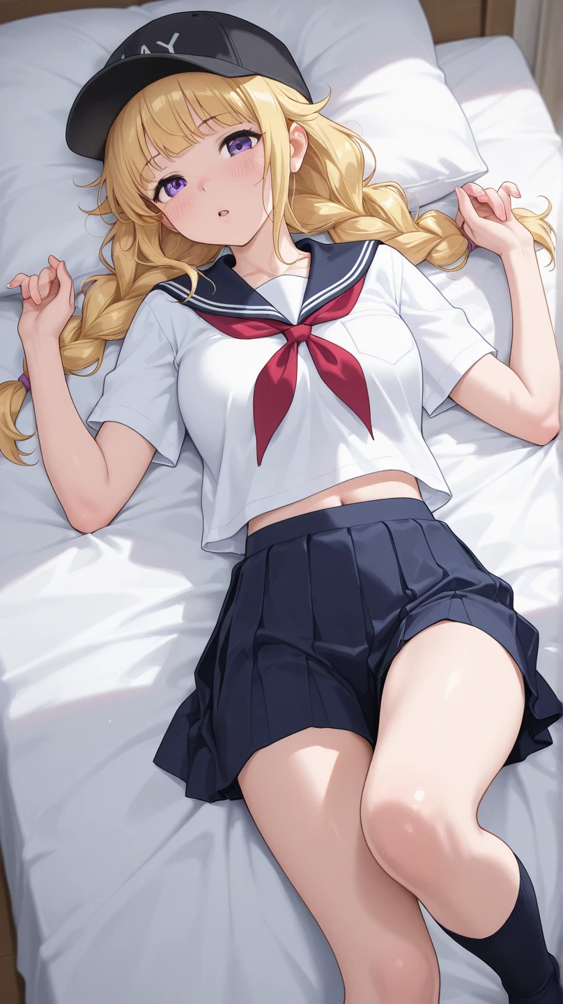 masterpiece,8k,Fairy tale style,Rose Princess,sleeping Beauty,A woman with big ,ahegao,Long blond hair,Mines tie clothes,Showing belly,Slim waist,Lying in the sea,Wet clothes,