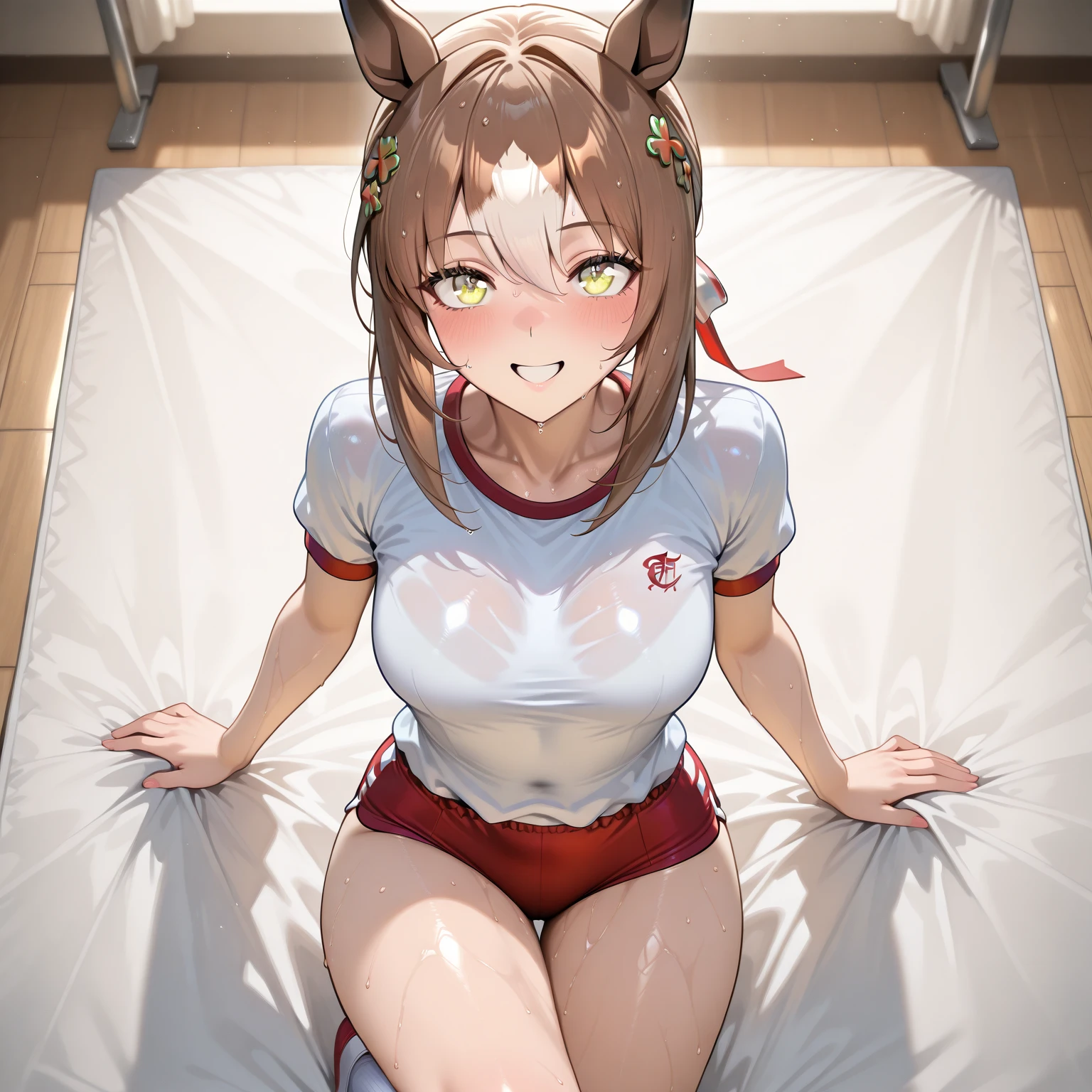 huge 、huge tits、nude、pubic hair、whole body、spread pussy、toddler、Reimu Hakurei