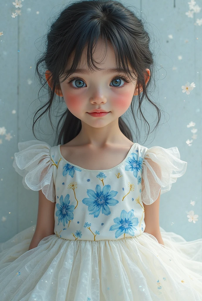 ((Top image quality、8K、​masterpiece：1.3))、Realistic high-quality photos、top-quality、5 year old girl、