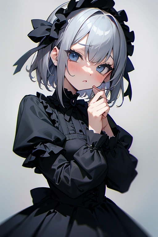 anime,pov,8k,cg,((masterpiece, best quality, high resolution)),(((best quality))),((ultra-detailed)),beautiful detailed eyes,finely detail,cg,RedFace,(shy,cute),black eyeshadow,black eye_liner,cosmetics,
cosmetics,cowboy shot,twisting pose,outdoors,park,tree,slander,15 yo,(long lace glove ,lace cutout cloth,see-through:1.2),
1girl,open mouth,teeth,fang,brown eyes,short hair,tea hair,
<lora:ColorInAndOut_saturation:0.5>,<lora:Gothpunk:0.6>,Gothpunk,silver cross,chain,