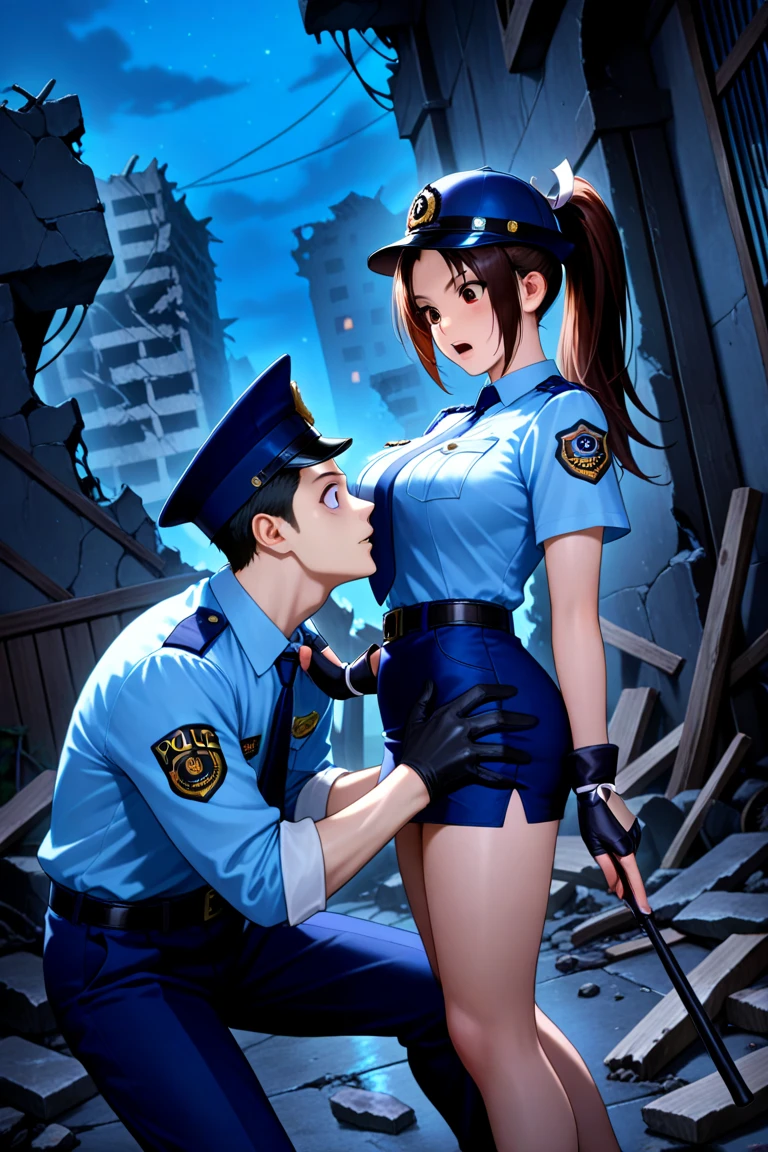 (((Humiliation Game))),Anime Style,tall,slender,Big Breasts,三人の女性をrape,Intense penetration sex,Creampie Sex,rape,rape,At the peak,policewoman,Police vs. Criminals,One man,Female trios,police academy,