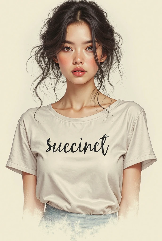 realisticlying、Two 45-year-old girls、T-shirt wearing,Face enhancement,Chest super large zoom,Cleavage emphasis,Looking up from the bottom,Blushing,Red lips,A sexy,Bed sit,Open your mouth wide、Put your arms around the back of your head、Wearing underwear