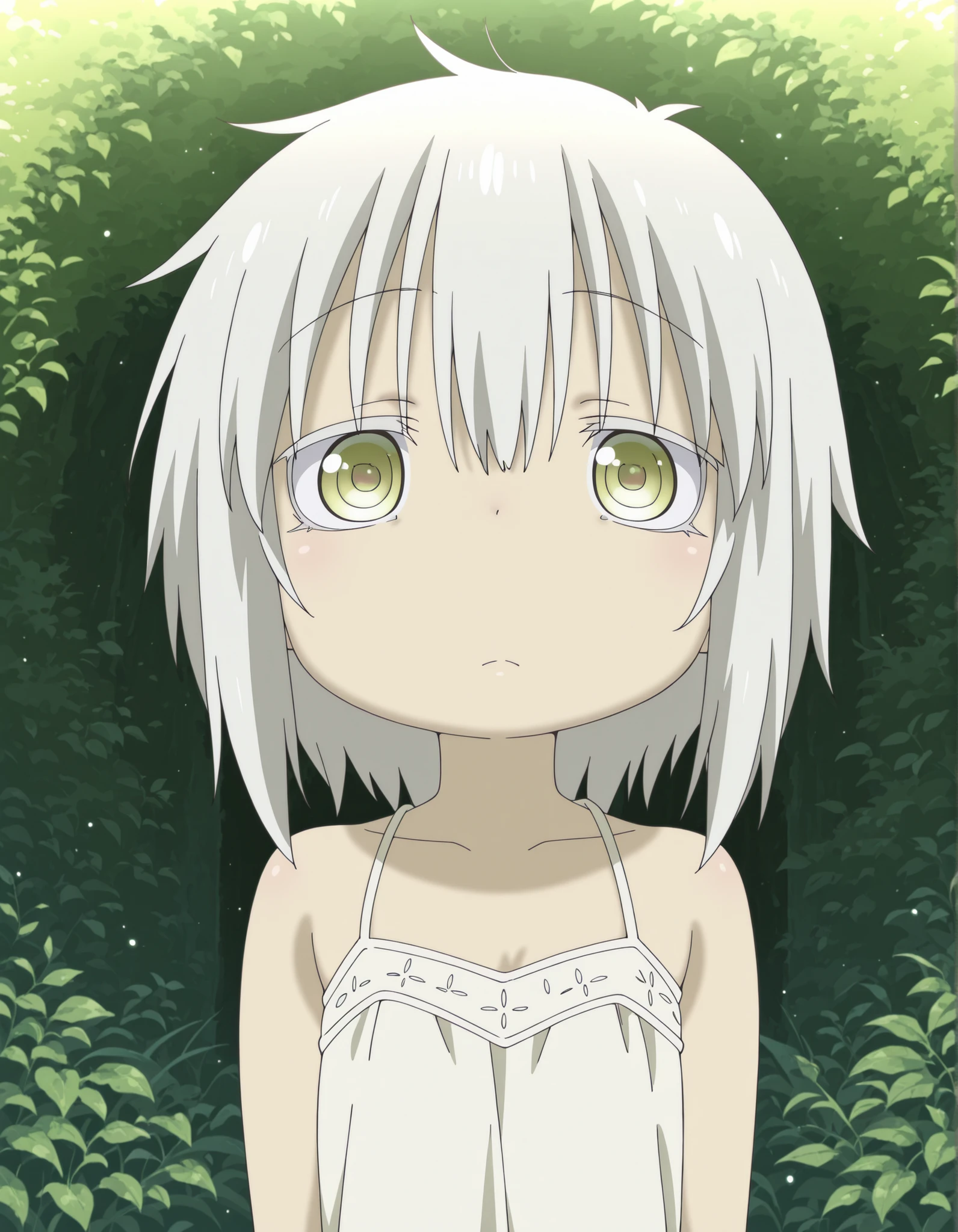 miabyss,, made in abyss,, "solo, 1girl, nanachi \(human\) \(made in abyss\), white hair, yellow eyes", "ultra-detailed, best quality, beautiful eyes, extremely detailed, best quality, beautiful, Master piece, highres, best quality, official art, highres, masterpiece",, "masterpiece, best quality, amazing quality, very aesthetic, absurdres, detailed background, detailed foreground, detailed hair, detailed shading",,