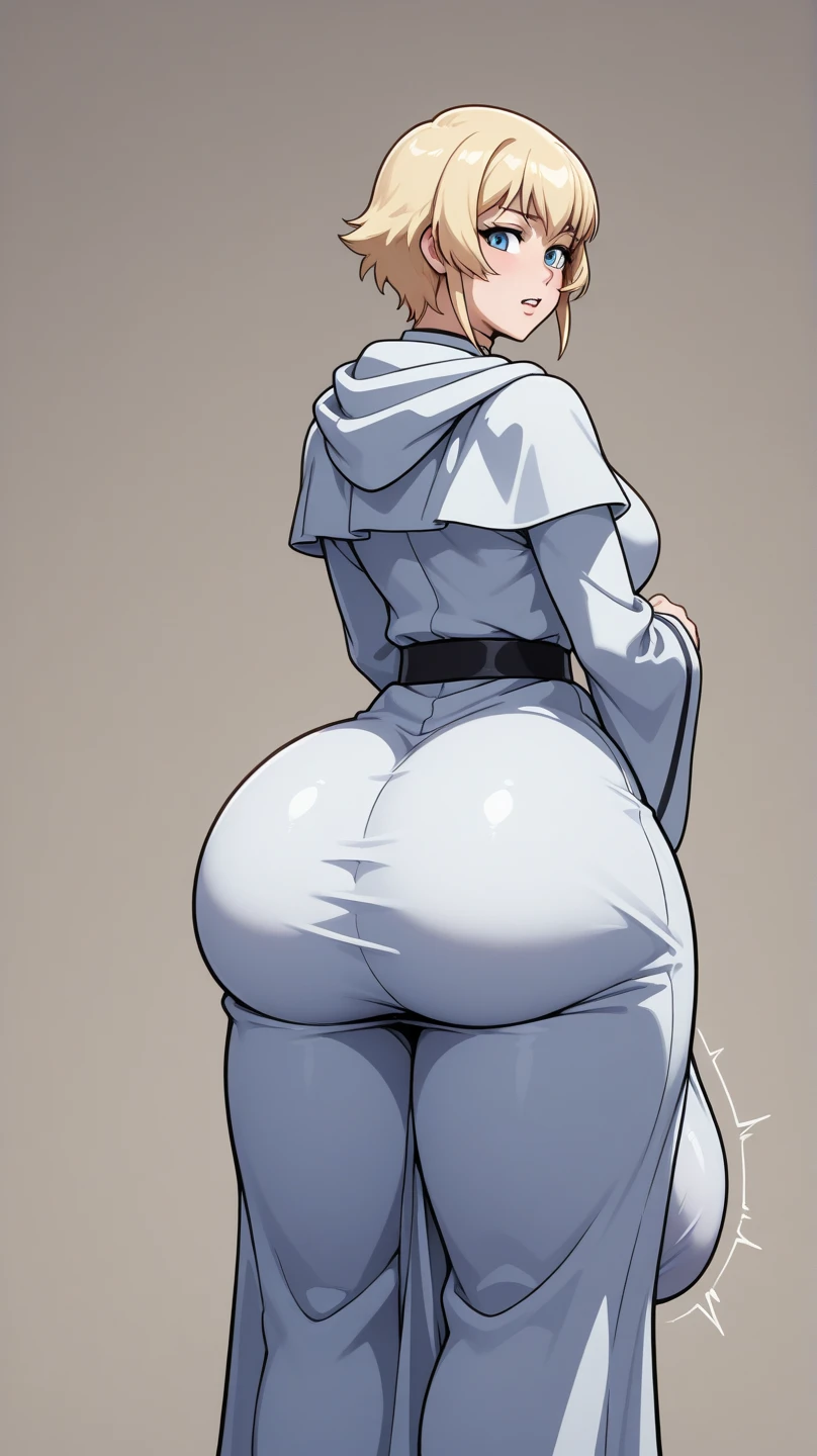 Giant tits,white hair,huge tits,giant ass